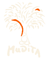 mudita logo avec arbre